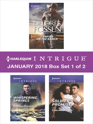cover image of Harlequin Intrigue January 2018--Box Set 1 of 2